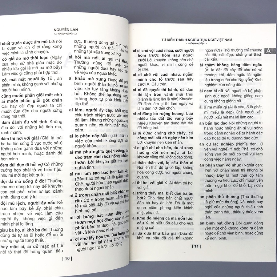 Sách - Từ điển thành ngữ & tục ngữ Việt Nam