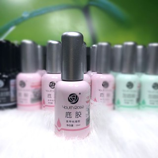 Sơn gel liên kết - sơn bóng - cứng móng hoa hồng