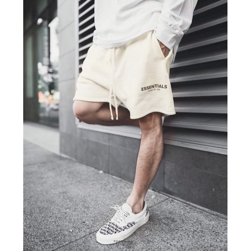 [Mã SKAMA06 giảm 8% TỐI ĐA 50K đơn250K] Quần short nỉ cotton Essentials , quần nam nữ unisex , MSW Town | BigBuy360 - bigbuy360.vn