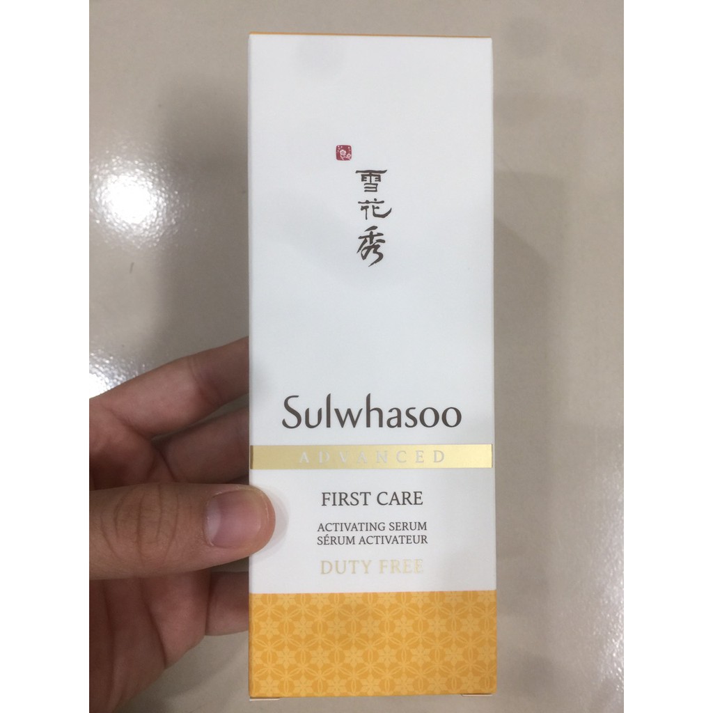 [CÓ HÓA ĐƠN LOTTEDUTYFREE] SULWHASOO Tinh chất dưỡng da Sulwasoo First care Activating Serum mới  NEW THẾ HỆ THỨ 5 2021