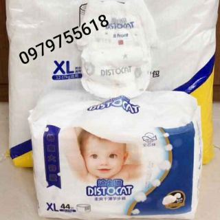 Combo miếng lẻ dùng thử Bỉm quần/dán DISTOCAT size L46/XL44/XXL42/S60/M52