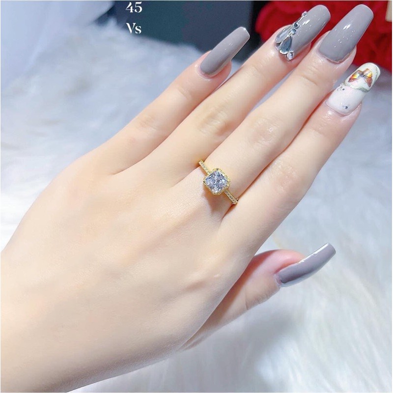 Bộ trang sức mặt đá gold 10 có bán lẻ món