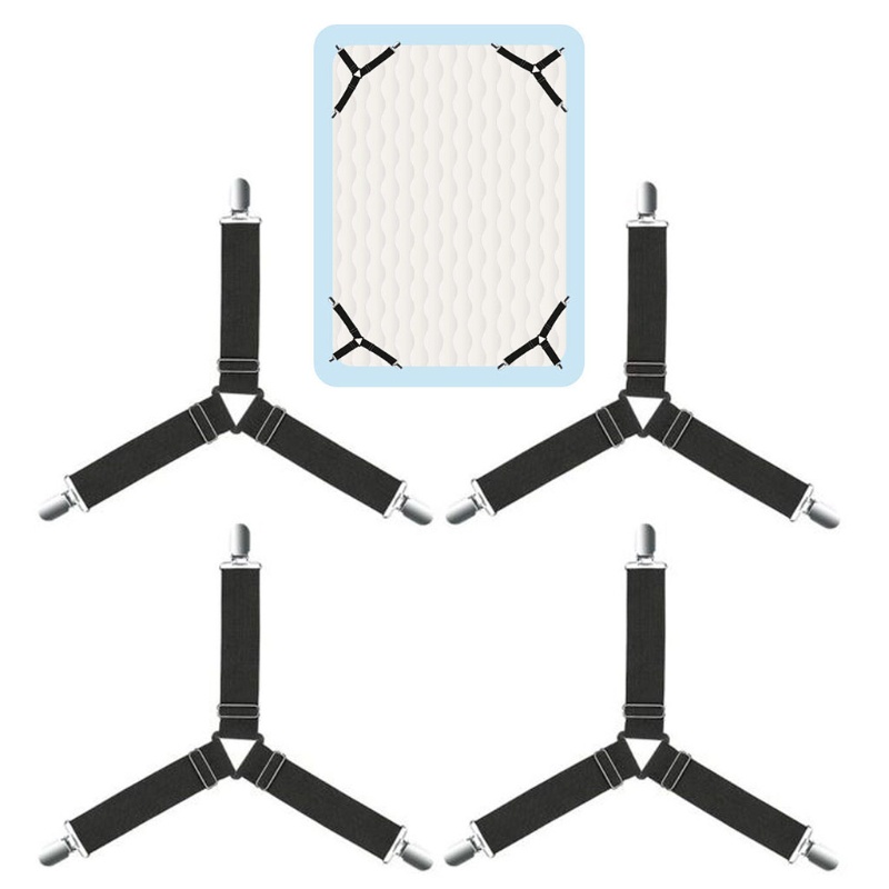 Bộ 4 Dây Cố Định Ga Giường Chống Trượt Tiện Lợi