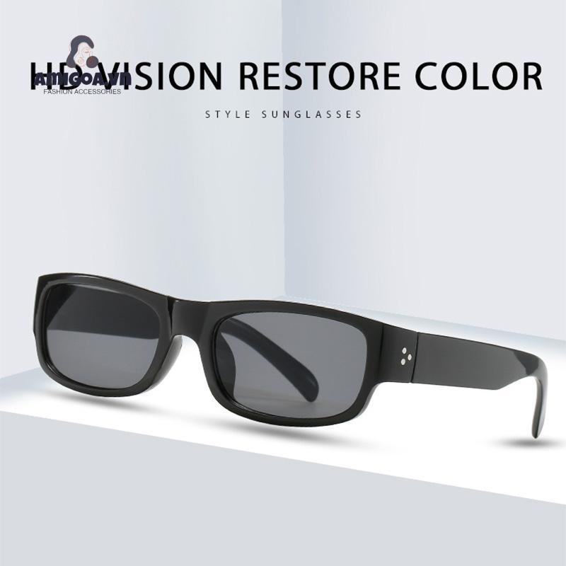 ✨✨Kính Mát Gọng Vuông Nhỏ Phong Cách Retro Thời Trang Cho Nam Nữ