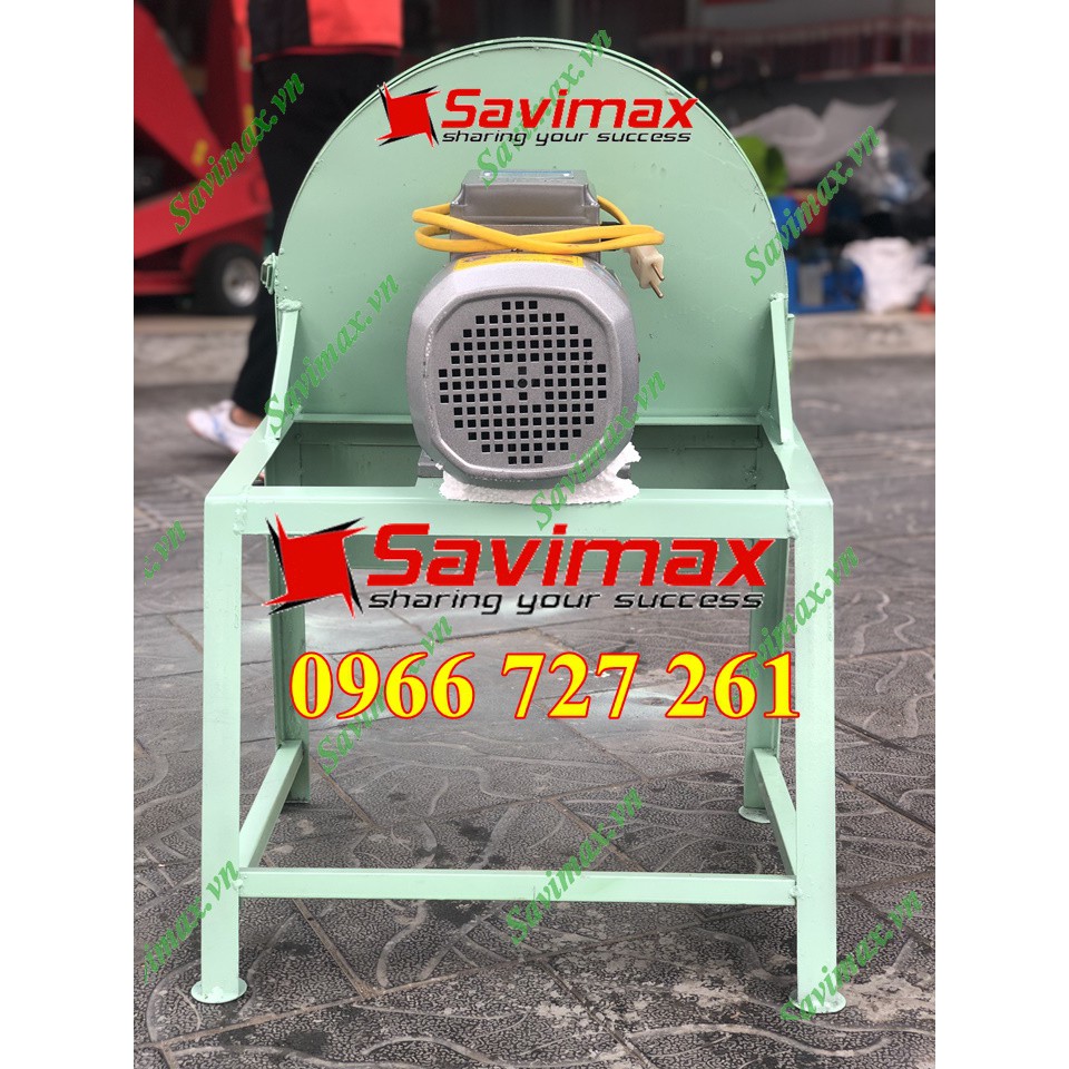Máy băm cây chuối siêu mịn, máy thái rau bèo cho gà vịt con motor 1.5kw - SAVI
