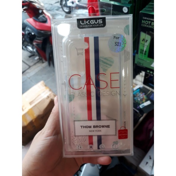 Ốp lưng S21 S21 Plus S21 Ultra Likgus Thom Browne chống sốc , chống ố màu