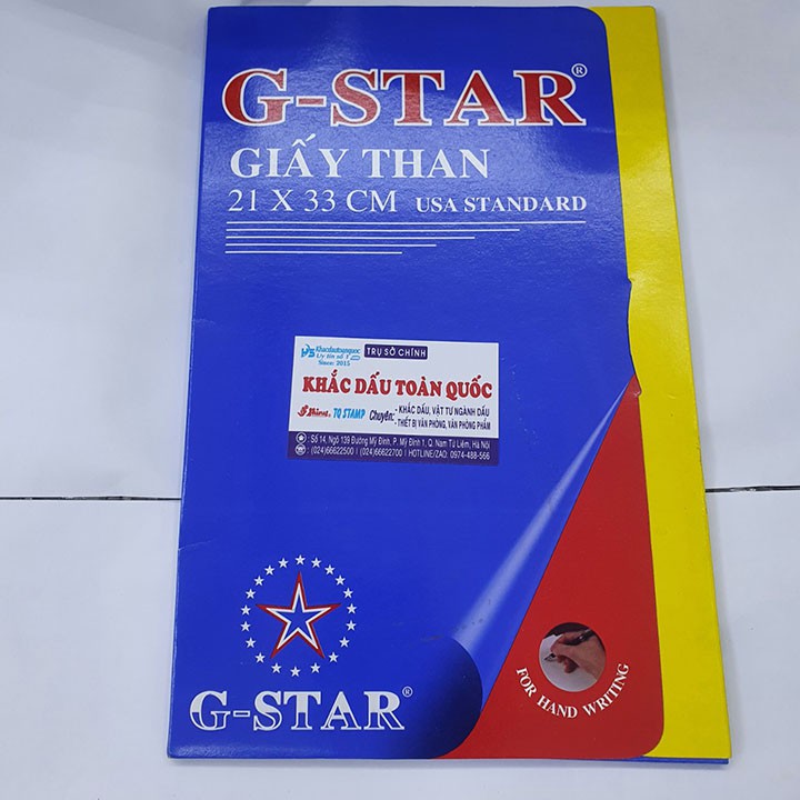 [1 TẬP =100C] Giấy than G-Star A4 loại tốt