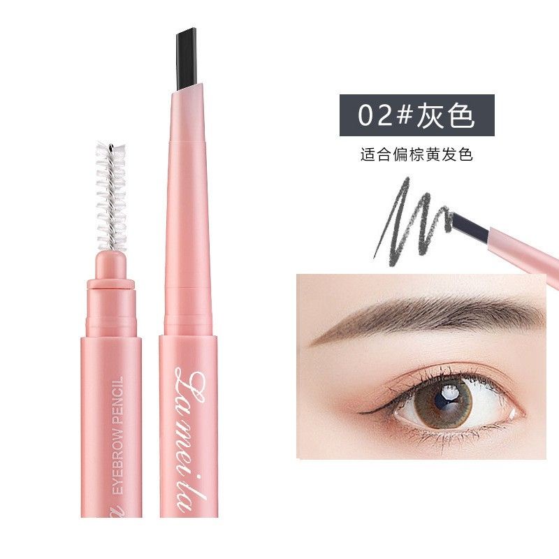 [Bán Buôn Sỉ] Chì Kẻ Mày Phong Cách Hàn Quốc Vỏ Hồng 2 Đầu Không Thấm Nước Lâu Trôi Lameila Innisfree Eyebrown | BigBuy360 - bigbuy360.vn
