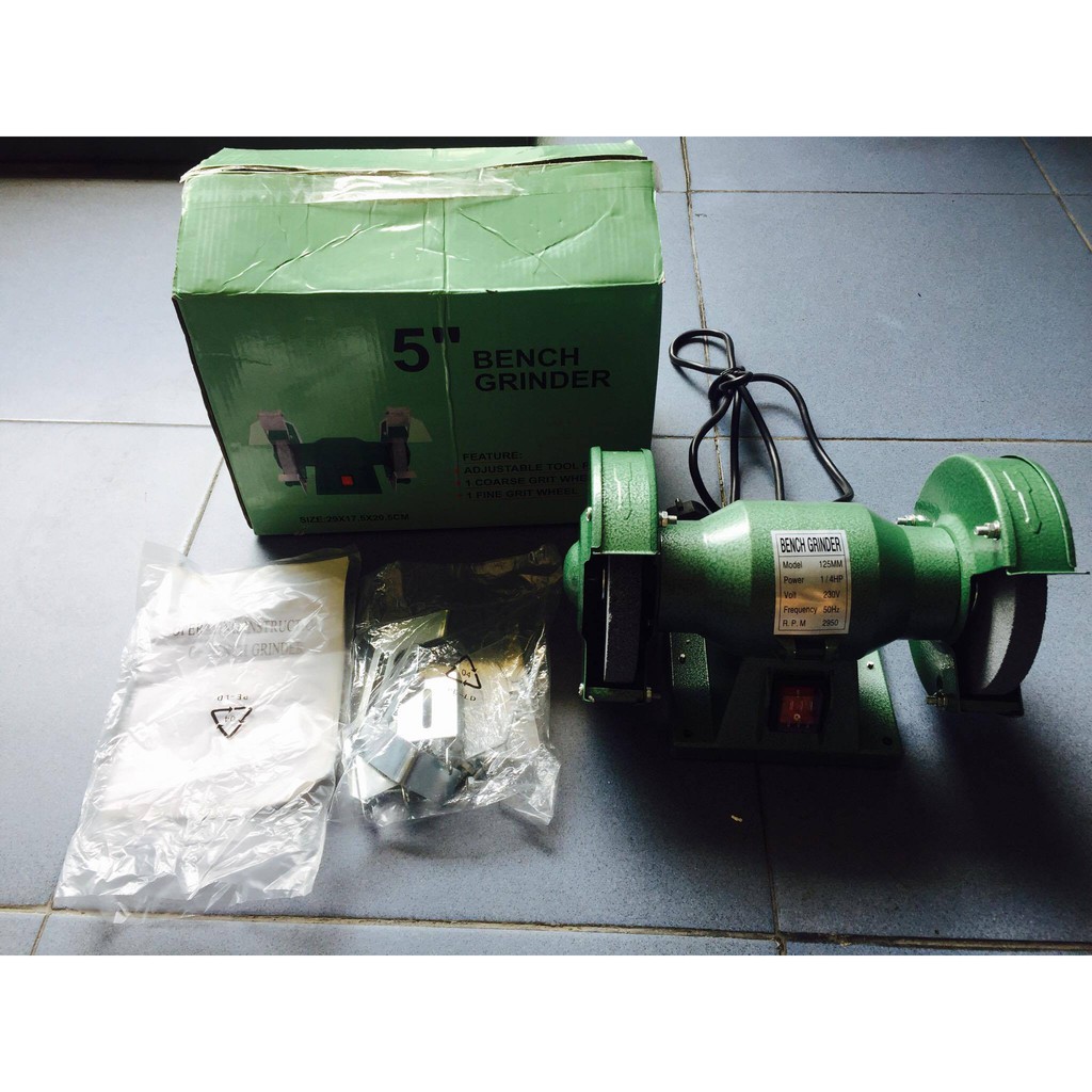 Máy mài bàn 2 đá 5 Inch BENCH GRINDER