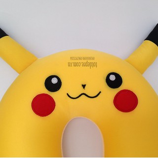 gối đỡ cổ hình pikachu