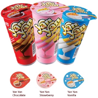 Combo 10 Cốc Bánh Que Yan Yan 50gr Meiji