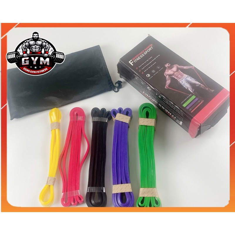 Dây Kháng Lực Power Band Đa Năng Hỗ Trợ Tập Luyện Tập GYm,Dây yogaTập tạ giá rẻ Hỗ Trợ Lên Xà,Tập chân DKL- 6789