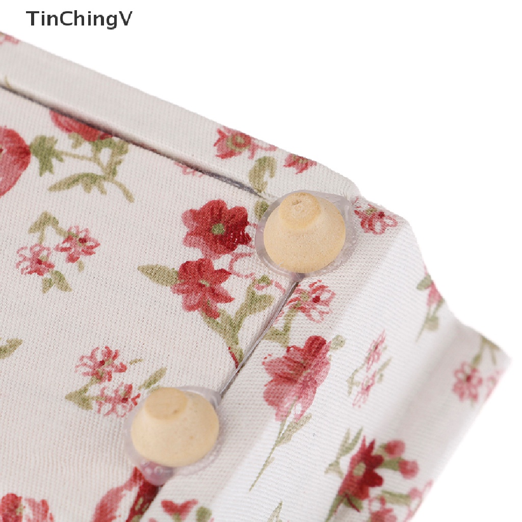 Mô Hình Ghế Sofa Đôi Vintage Trang Trí Nhà Búp Bê Tỉ Lệ 1: 12