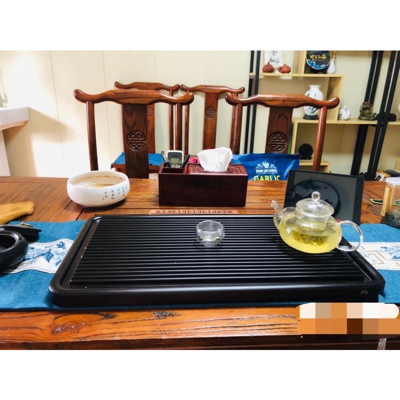 Khay Trà Gỗ Dáng Phip 💥 LOẠI TỐT 💥 Kiểu dáng trang nhã, Thoát nước tốt, dễ lau chùi, không cong vênh, không mối mọt