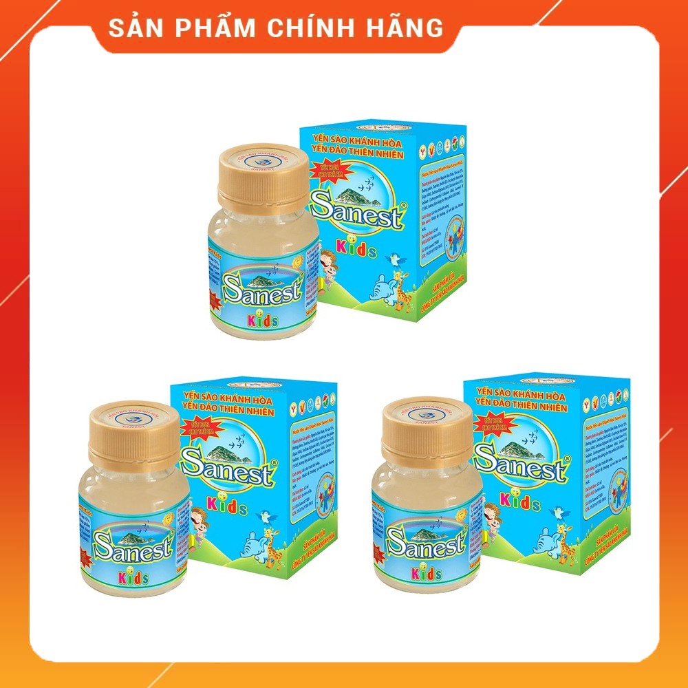 Nước yến sào trẻ em Sanest Khánh Hoà