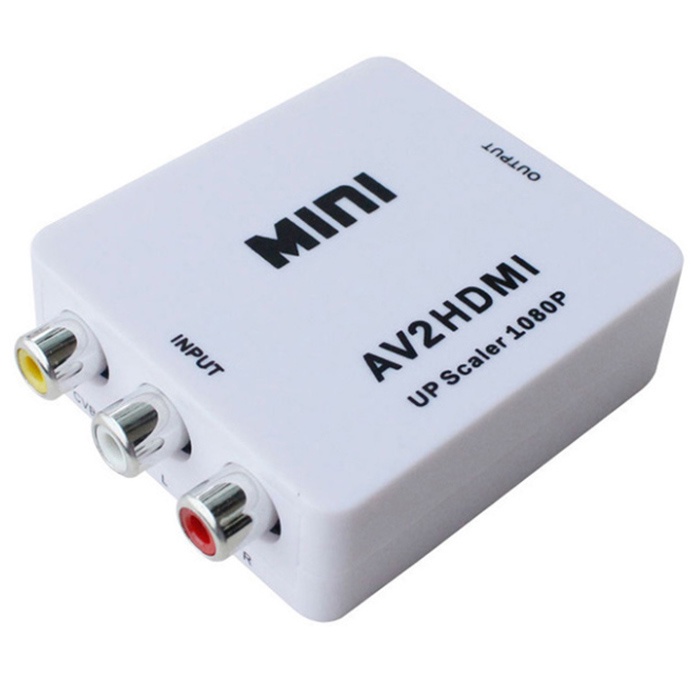 Hộp chuyển Mini từ AV ra HDMI, AV to HDMI, AV sang HDMI-FullHD 1080p/ 720
