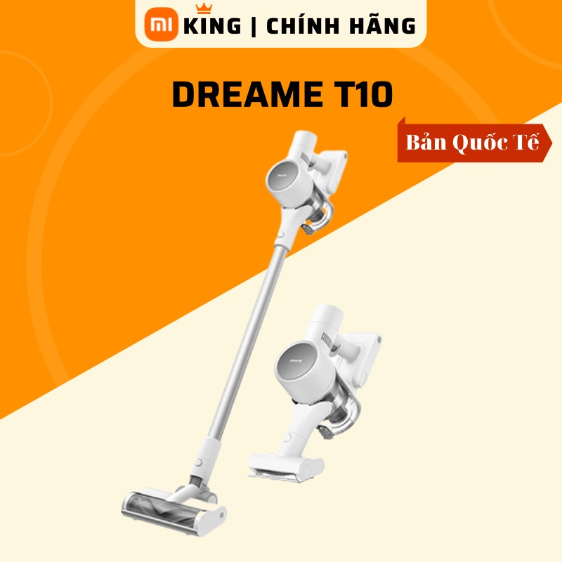 [Mã ELHA10 giảm 6% đơn 5TR] Máy Hút Bụi Cầm Tay Không Dây Dreame T10 - Bản Quốc Tế - BH 12 Tháng