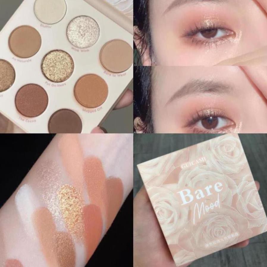 Sanmishopp -  Bảng Phấn Mắt Guicami Màu Nude Lì Lấp Lánh Lâu Trôi | BigBuy360 - bigbuy360.vn
