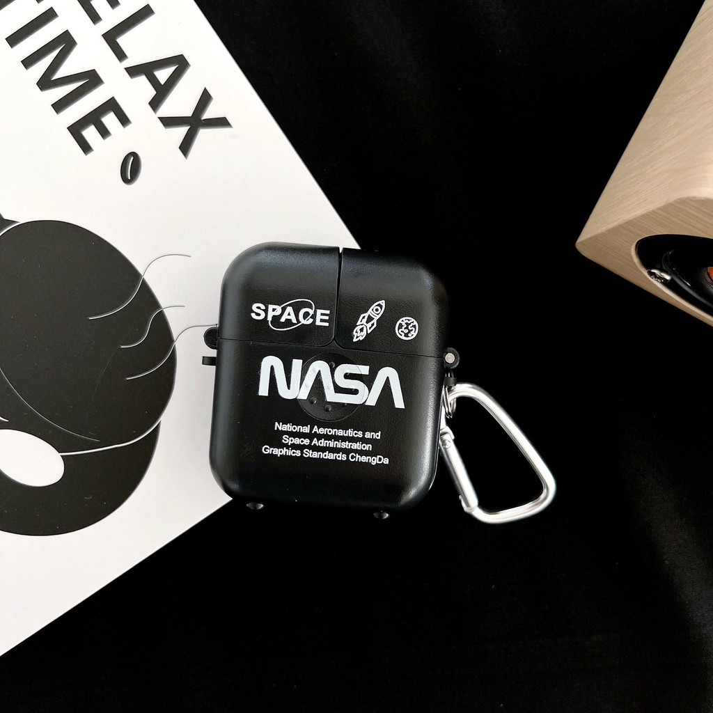 NASA Vỏ Bảo Vệ Hộp Sạc Tai Nghe AirPods3gen 2021 AirPods3 AirPodsPro Airpods2 Ốp