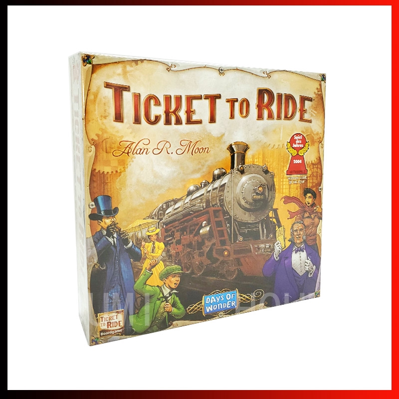 Board Game Ticket to Ride Party Game Quà tặng Trò chơi bài bằng tiếng Anh