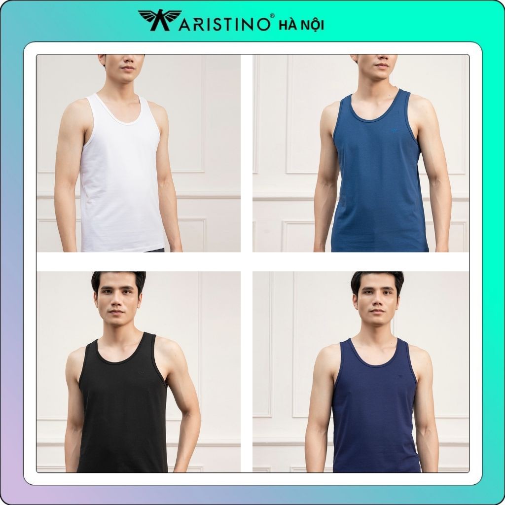 (NEW 2021) Áo ba lỗ nam ARISTINO cotton cao cấp ATTR05