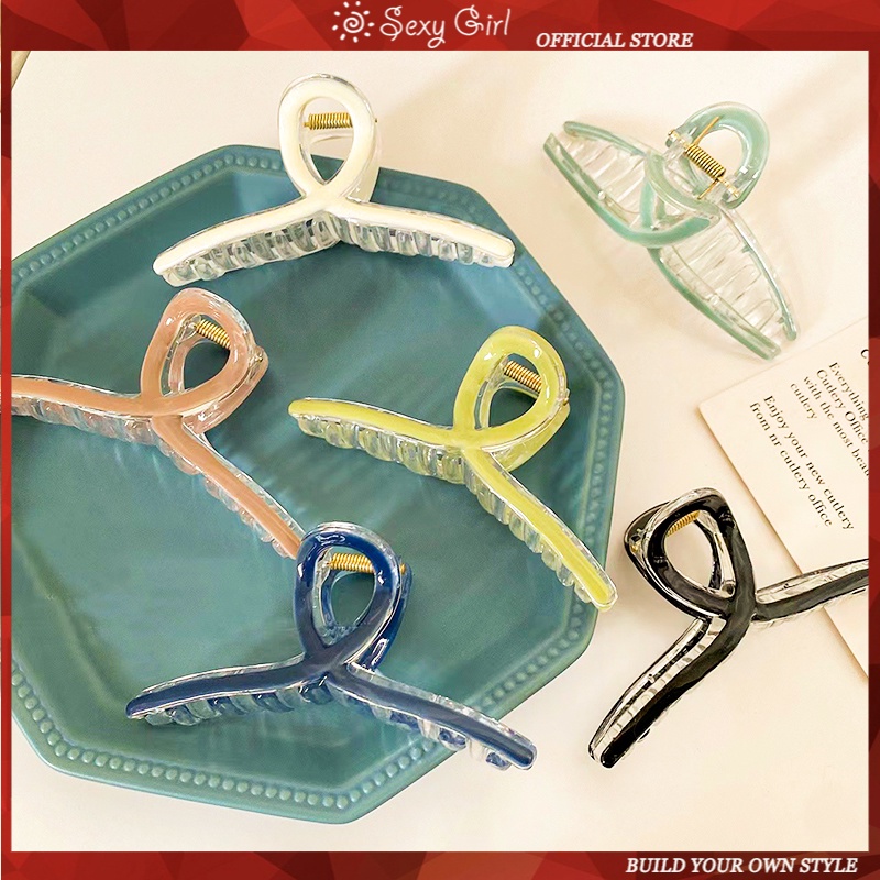 Kẹp Tóc Hình Cá Mập Cỡ Lớn Thời Trang Cao Cấp Quyến Rũ Cho Nữ