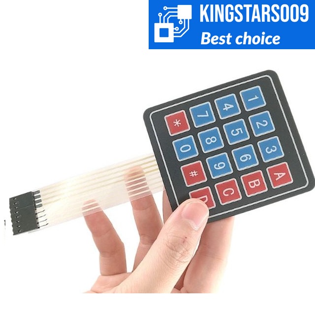 Bàn phím ma trận membrane 4*4 - matrix keypad