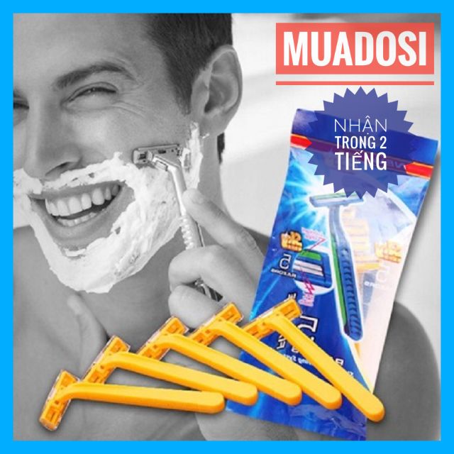 HCM - Bộ 5 Dao Cạo Râu Razors 2 Lưỡi