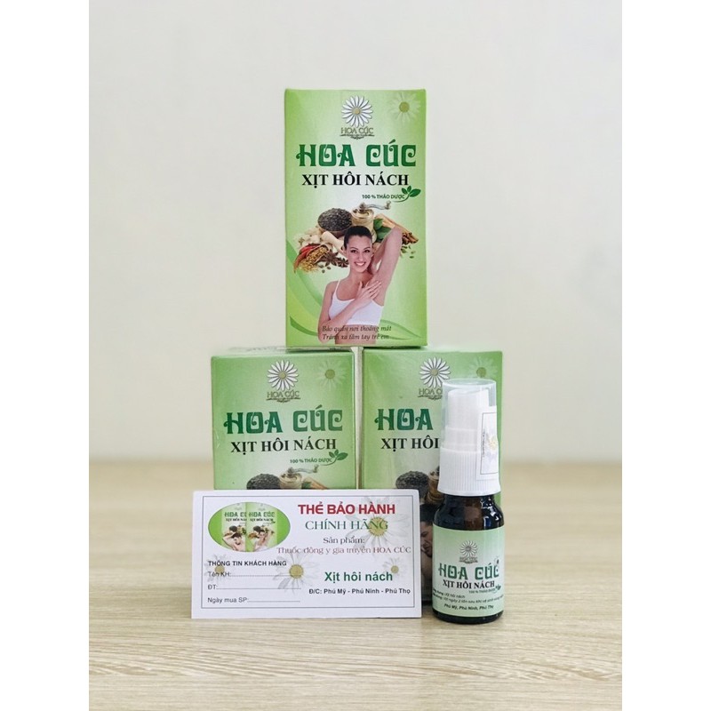 [Chính Hãng] Xịt Triệt Hôi Nách Hoa Cúc - Ngăn Tiết Mồ Hôi - Giảm Thâm (Mẫu Mới 2021) | BigBuy360 - bigbuy360.vn