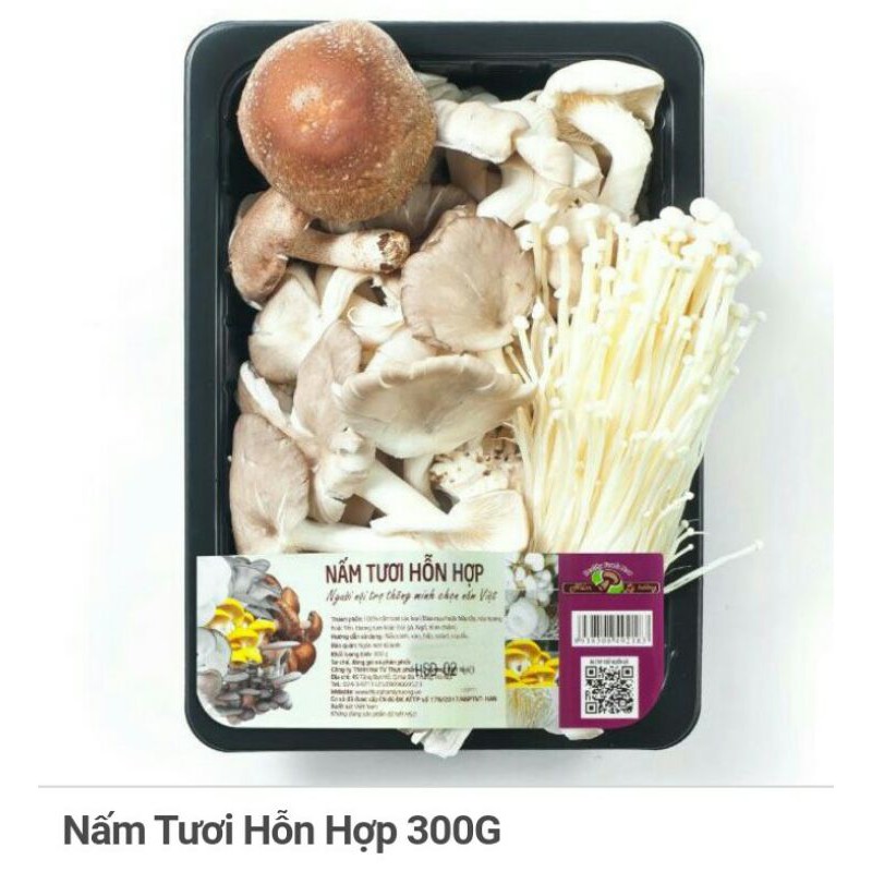 Nấm Tươi Hỗn Hợp 300G