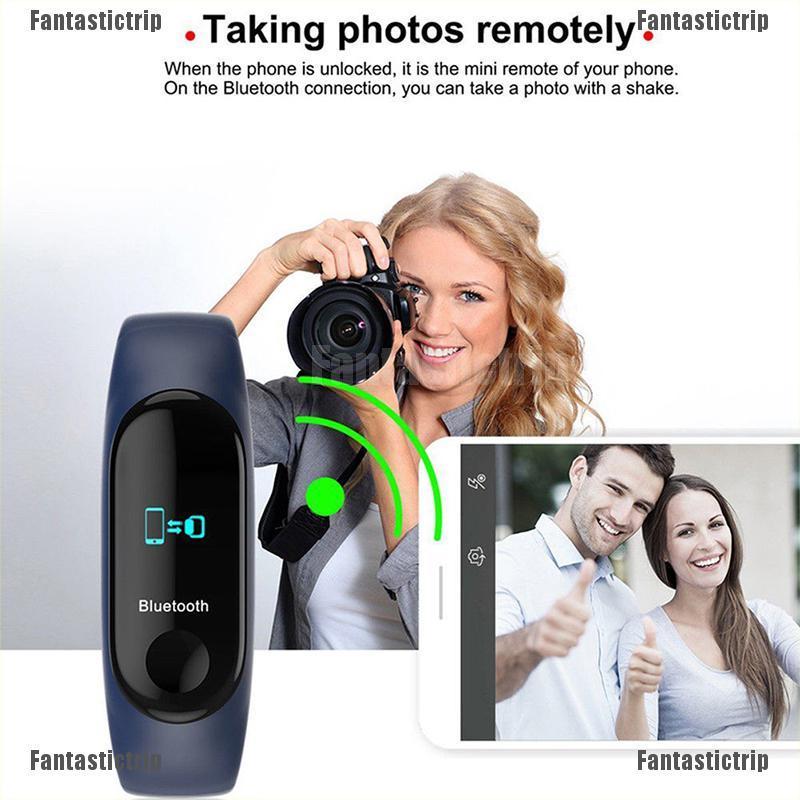 Đồng Hồ Thông Minh M3 Theo Dõi Sức Khỏe Kèm Phụ Kiện