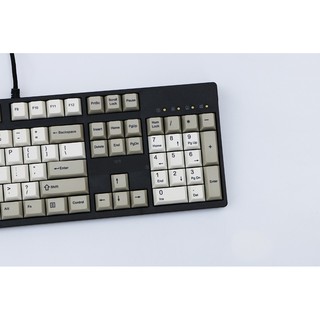 Keycap Set PBT Retro Gray-Beige nút bàn phím cơ