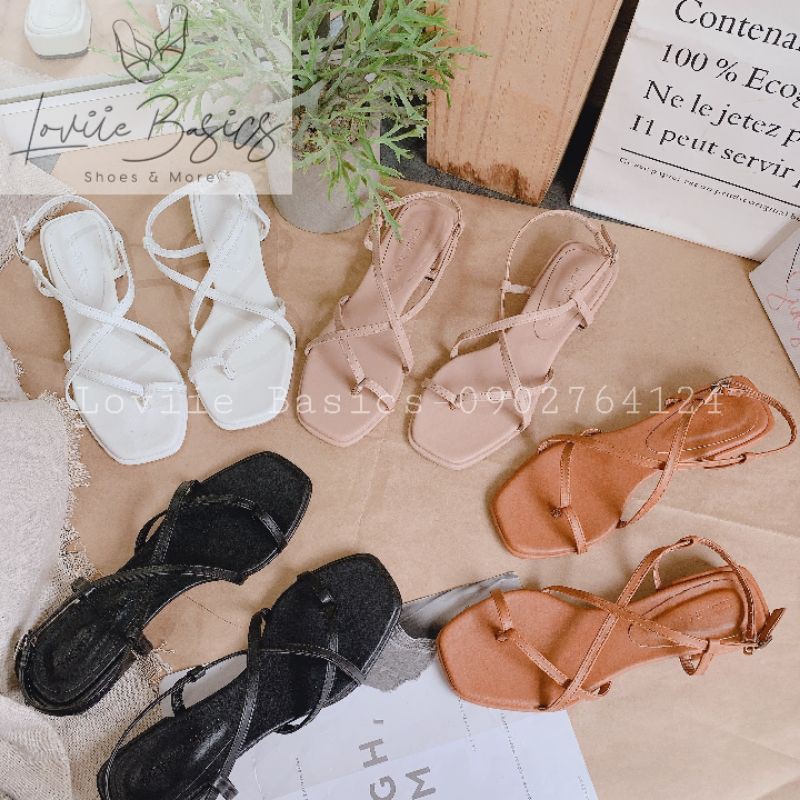 SANDAL NỮ LOVIIE BASICS - SANDAL XỎ NGÓN DÂY MẢNH S200612