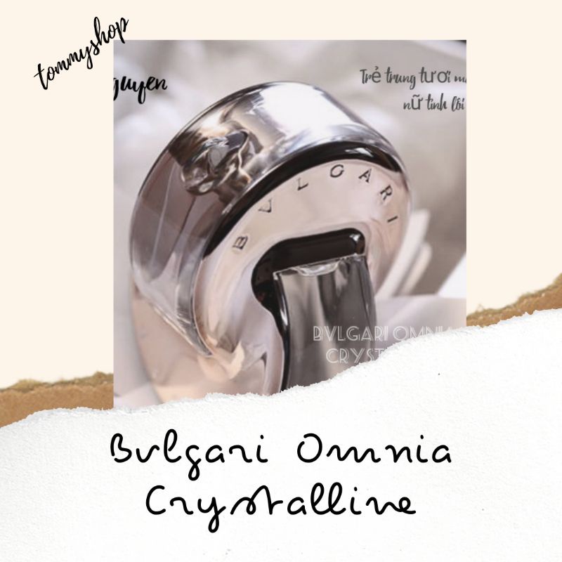 💋 Ống thử nước hoa BVLGari Omnia Crystalline 🍀