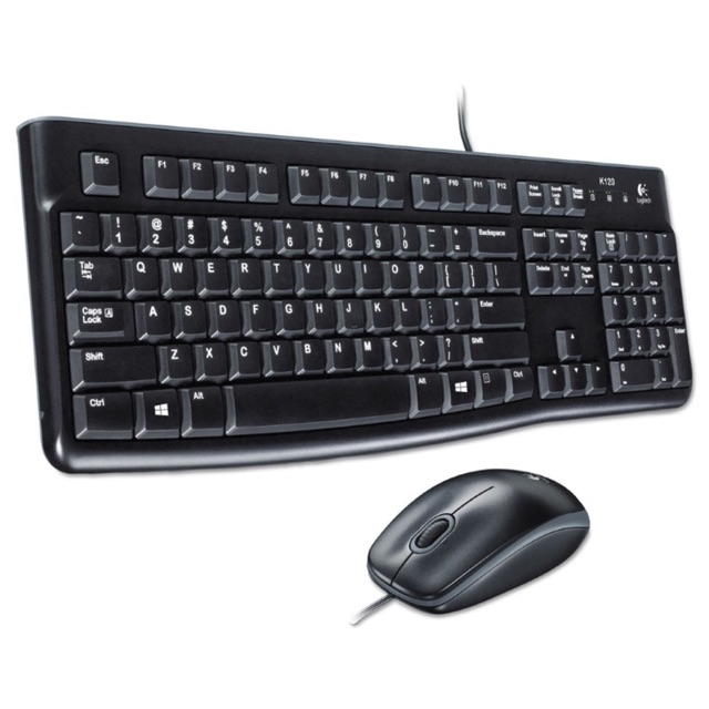 Bộ phím chuột có dây logitech MK120
