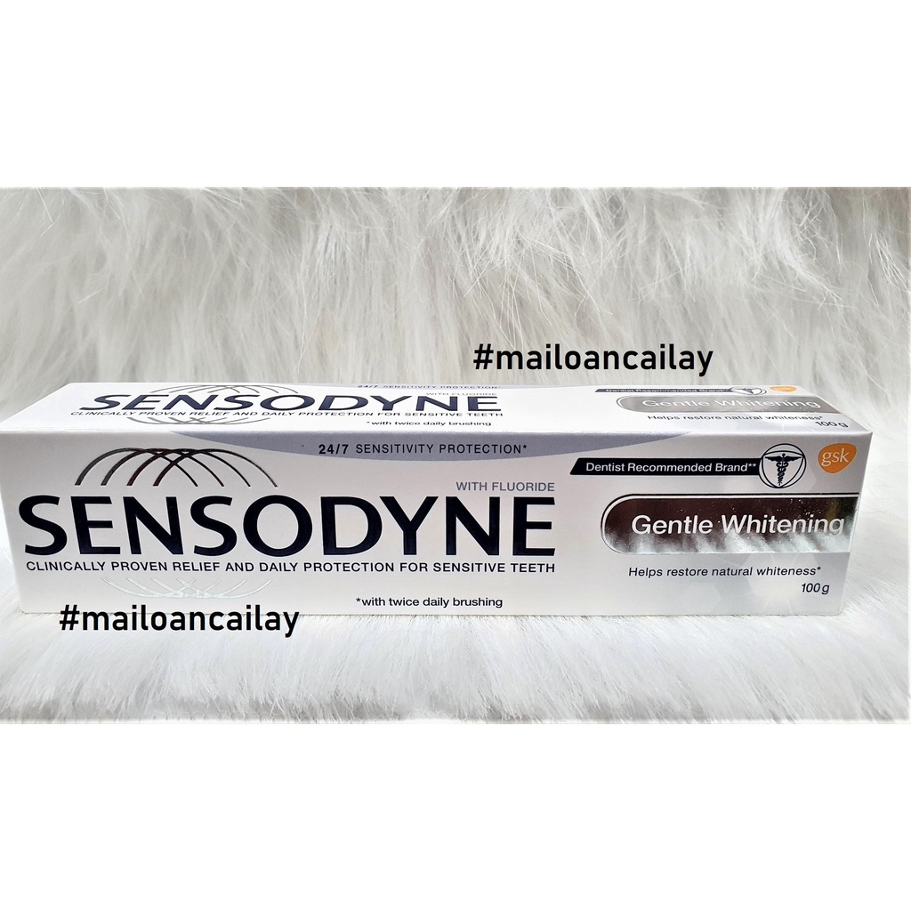 Kem đánh răng Sensodyne Gentle Whitening 100G