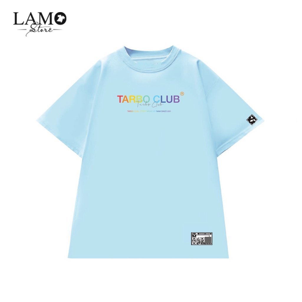 ÁO THUN TAY NGẮN NAM NỮ TARBO ÁO THUN TAY NGẮN NAM NỮ Lamo store ( V419)