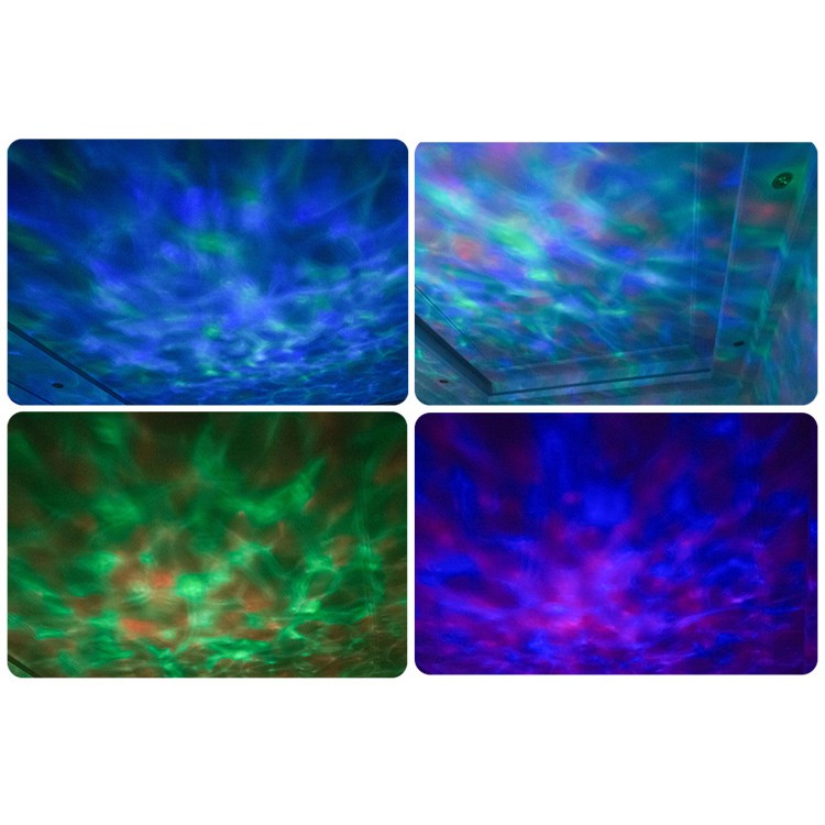 Bộ loa đèn điều khiển từ xa bằng remote Ocean Wave