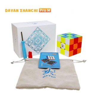 Rubik 3x3 DaYan Zhanchi Pro M - Có Nam Châm Chỉnh Được, Rubik 3x3 Cao Cấp