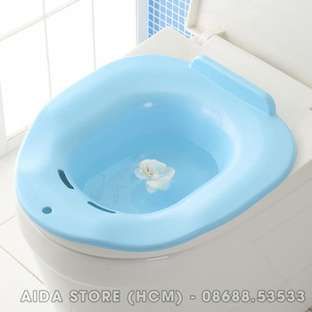 CHẬU XÔNG RỬA PHỤ KHOA CÓ VÒI XỊT