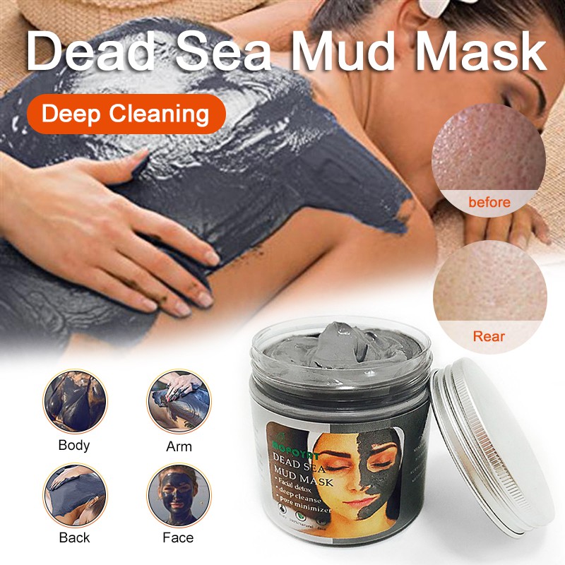 FEIBEU Dead Sea Mud Mask Deep Cleansing Skin Care Natural Mud Mask FEIBEU