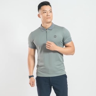 Áo polo nam cổ bẻ kéo khóa thể thao polo Gym Max chính hãng thun cá sấu 4 chiều