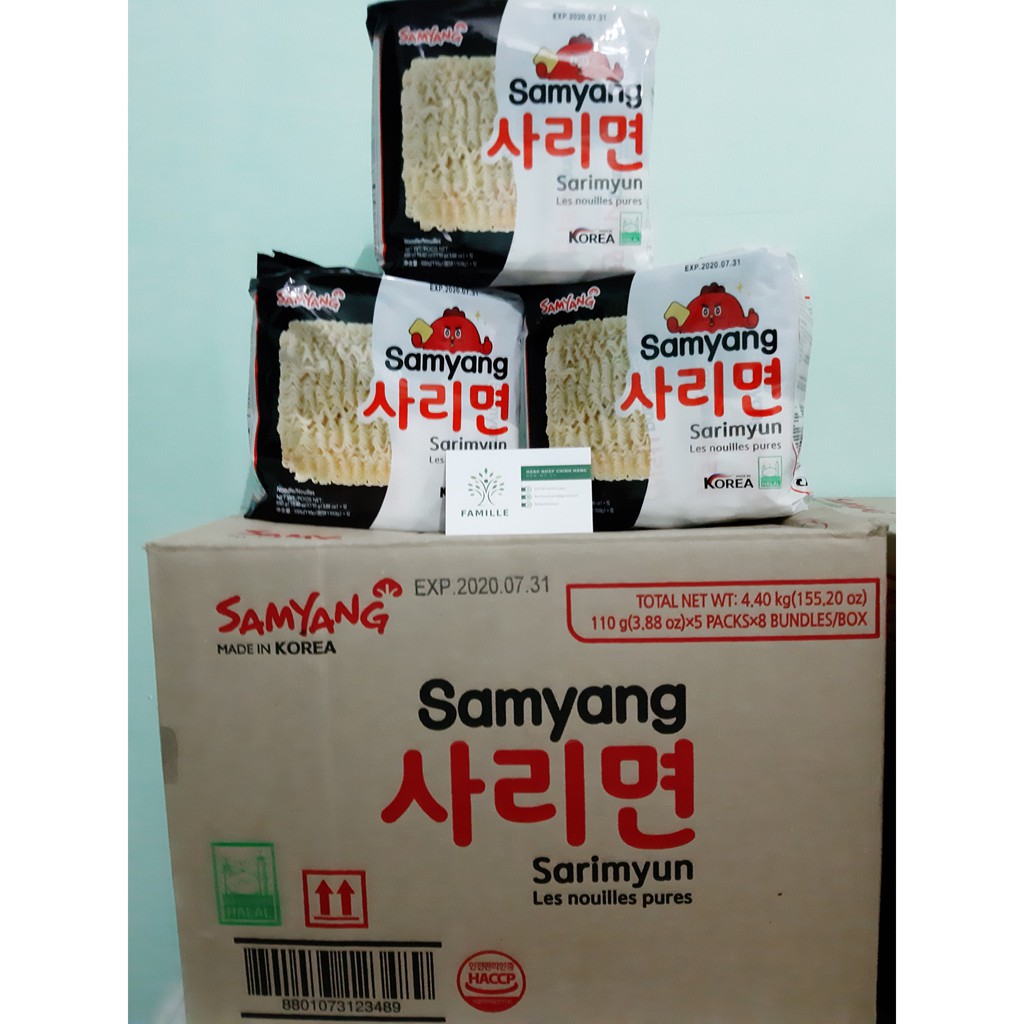 Lốc 5 Gói Mì Không Gia Vị Samyang - Hàn Quốc | BigBuy360 - bigbuy360.vn