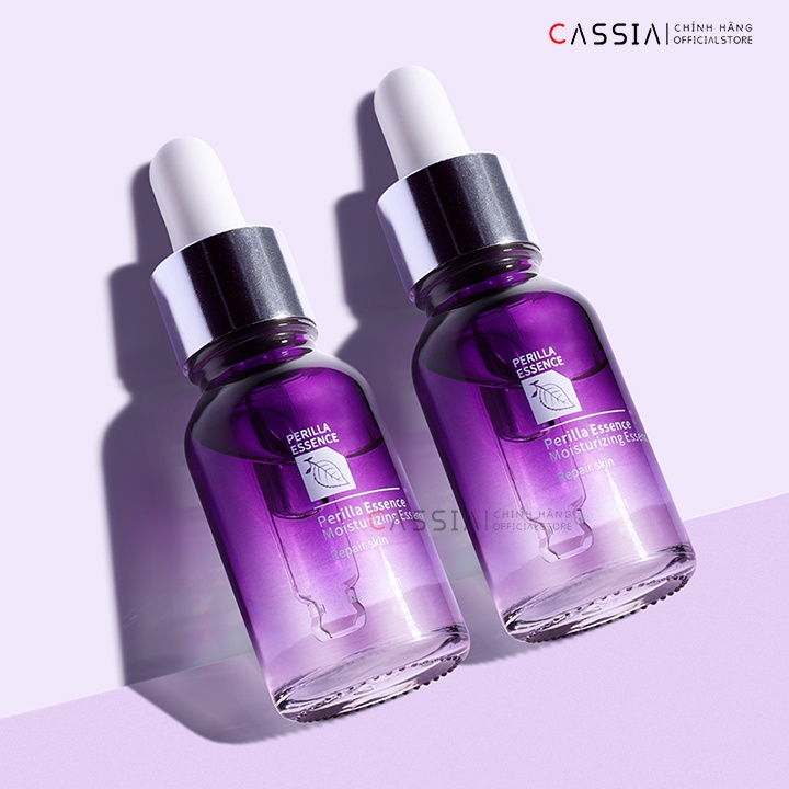 Serum dưỡng ẩm da, kiểm soát dầu KANJN, Serum dưỡng trắng chiết xuất lá tía tô, Se khít lỗ chân lông