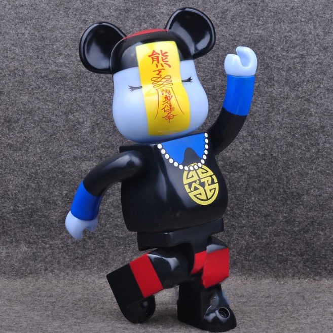 BEARBRICK 400% Cương Thi Phát Sáng  trang trí, decor ,quà tặng