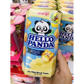 Bánh Gấu Meiji vị dâu, vị vani