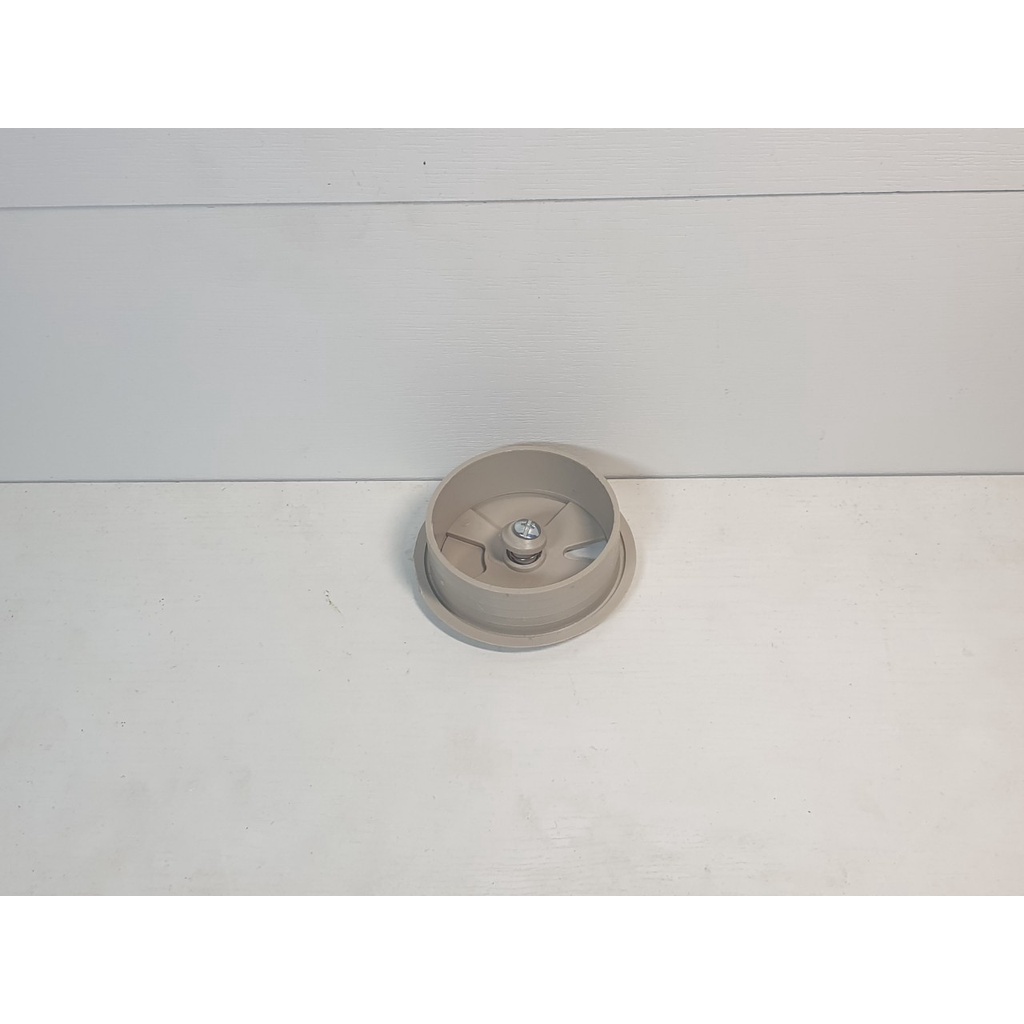 Nắp luồn dây điện mặt bàn lỗ phi 60 (trắng, đen, xám, cam) - Điện nước gia dụng Hoàng Kim