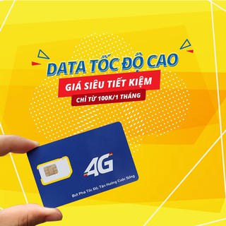 Sim 4G Mobi max băng thông, tặng 30 ngày