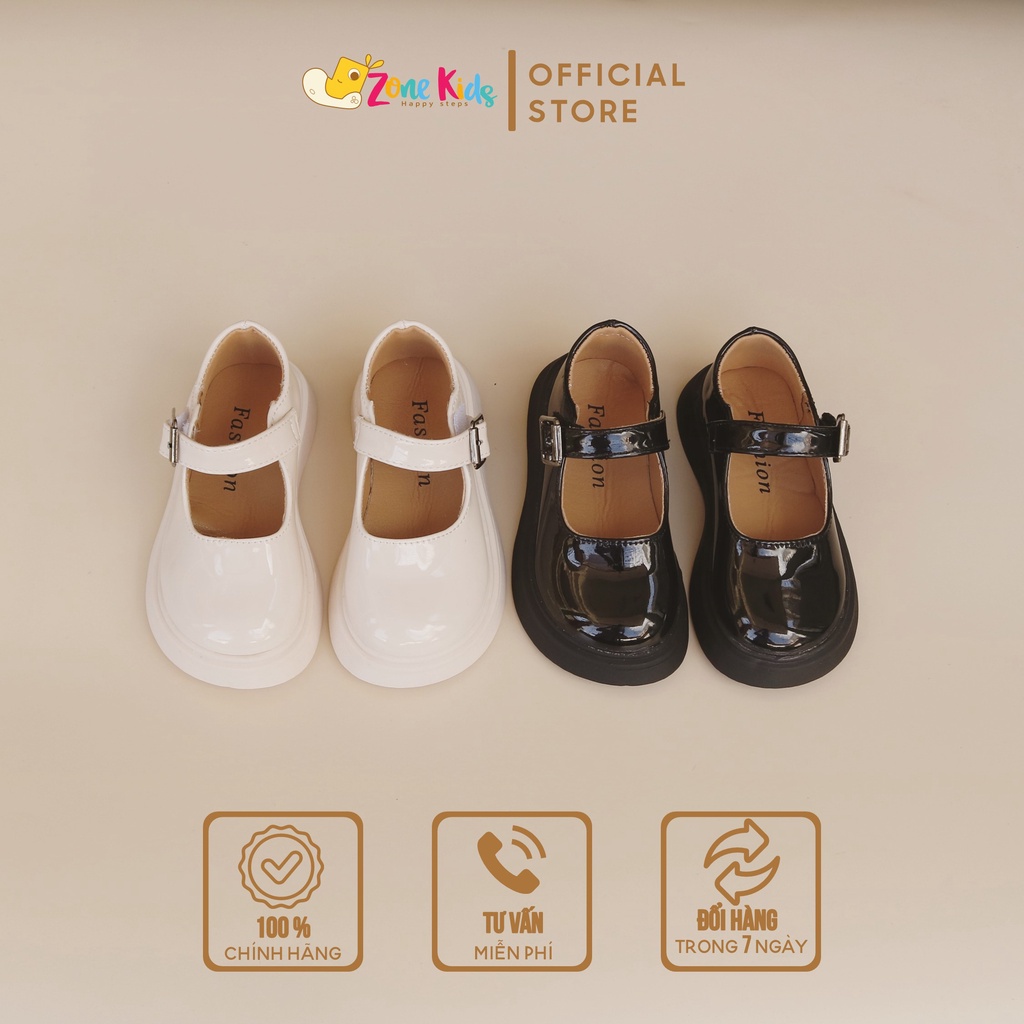 Giày búp bê da bóng cho bé gái Zonekids - B14