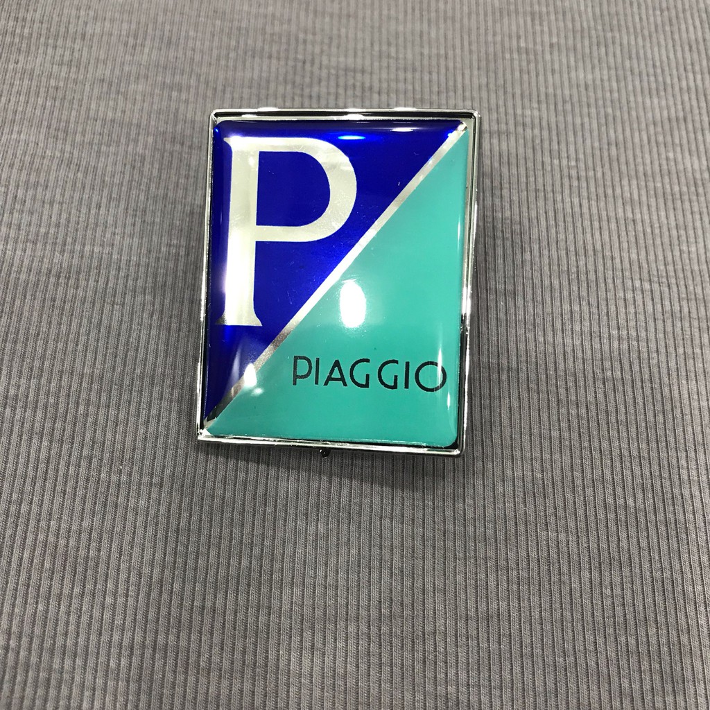 Logo Piagio kiểu zin theo xe sắc sảo